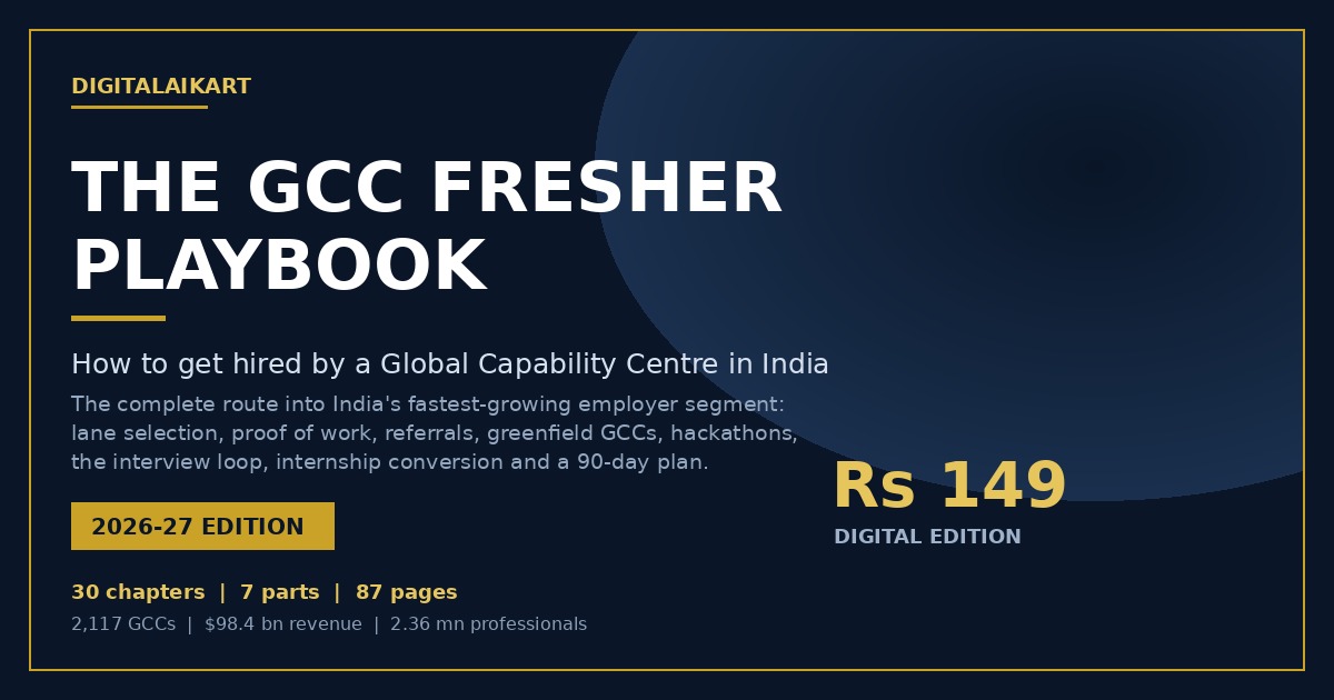 The GCC Fresher Playbook 2026-27 - Digital Edition