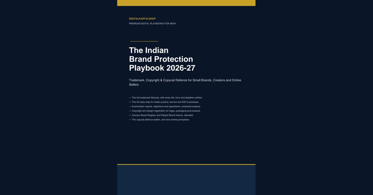 The Indian Brand Protection Playbook 2026-27